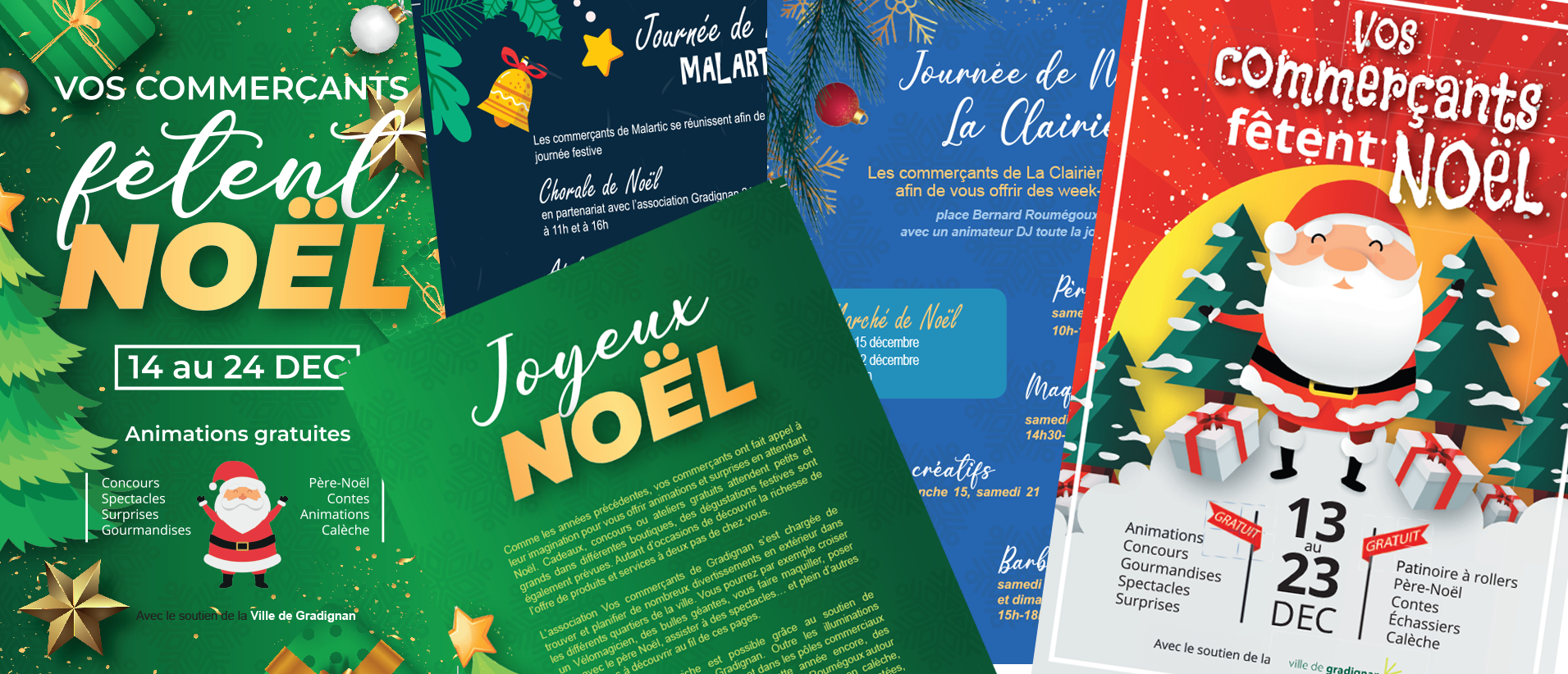 Le livret et les détails des pages intérieures