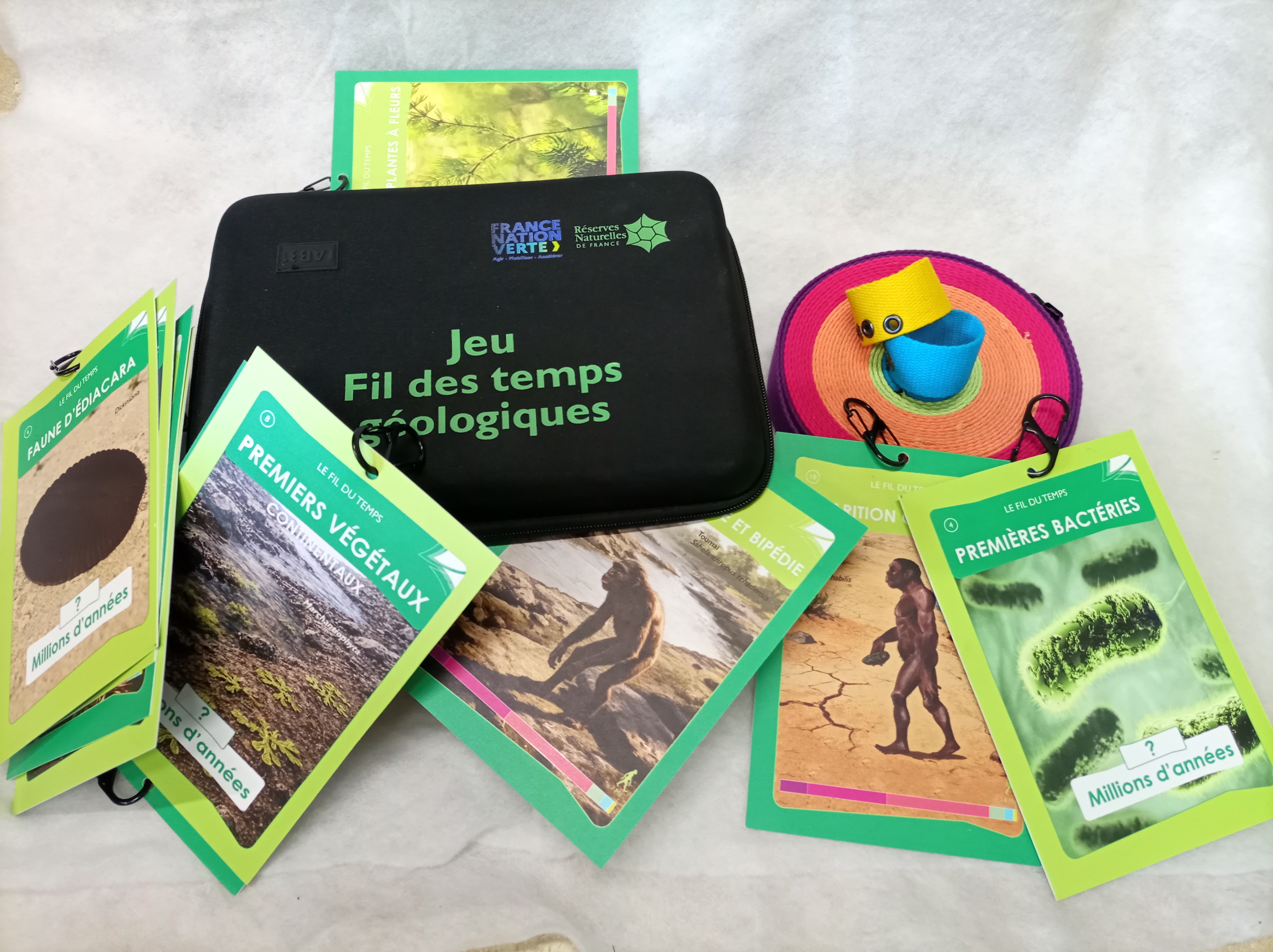 Jeu du fil des temps géologiques