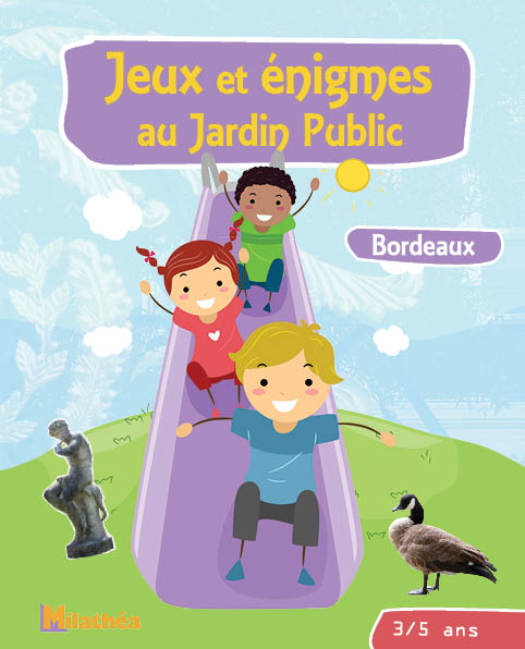 Jeux et énigmes au jardin Public, 3/5 ans